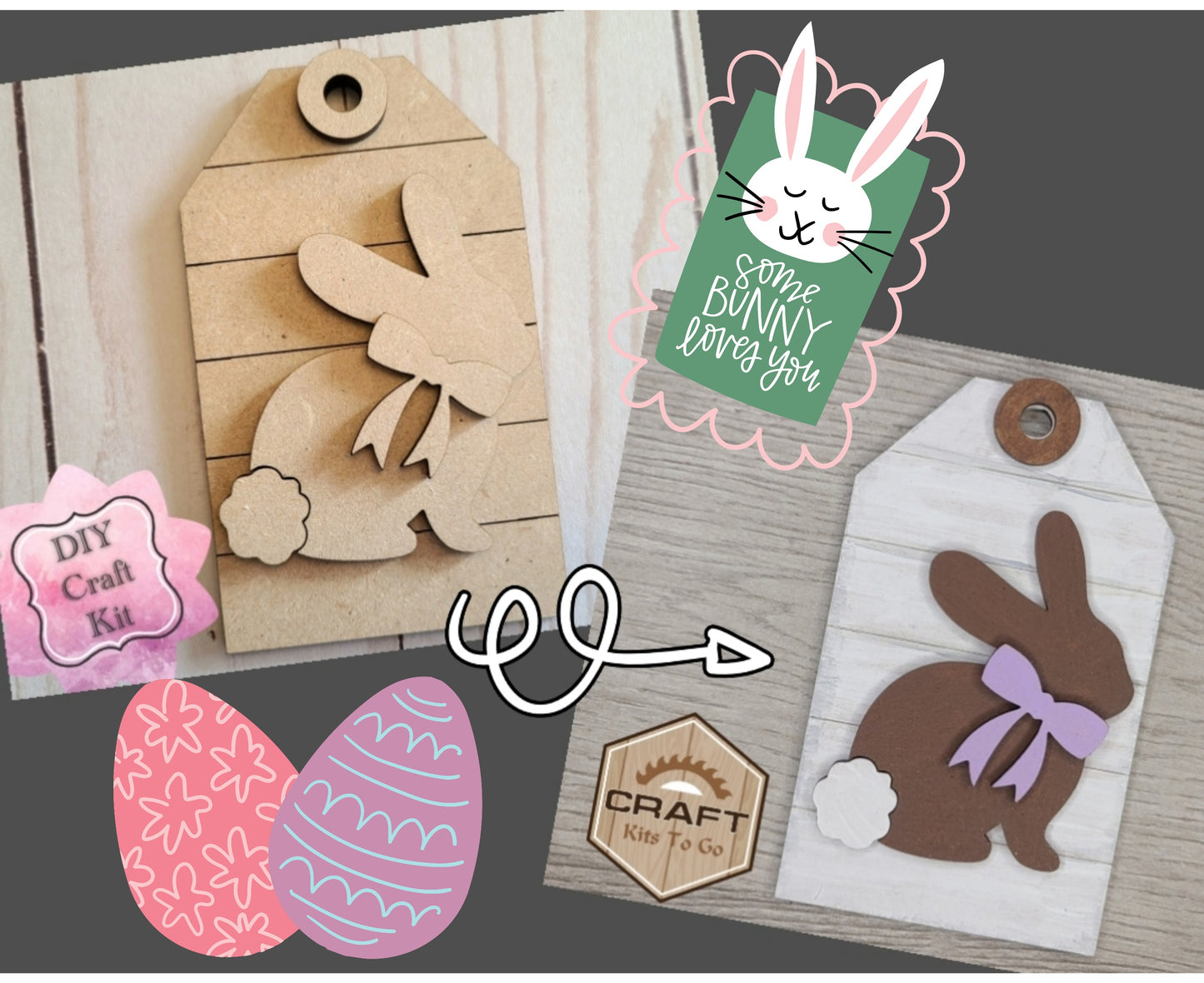 Easter Bunny Tag | #2558