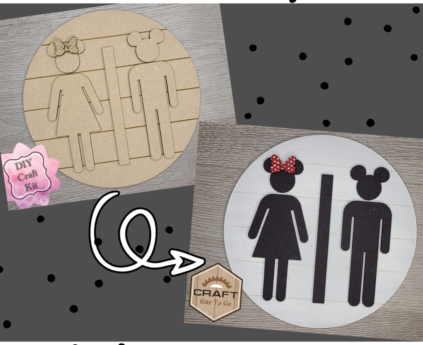 Bathroom Sign | #3029