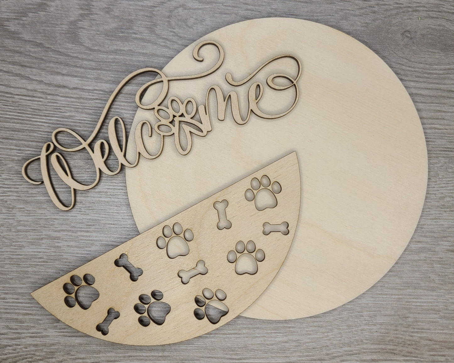 Dog Welcome Sign | #3294