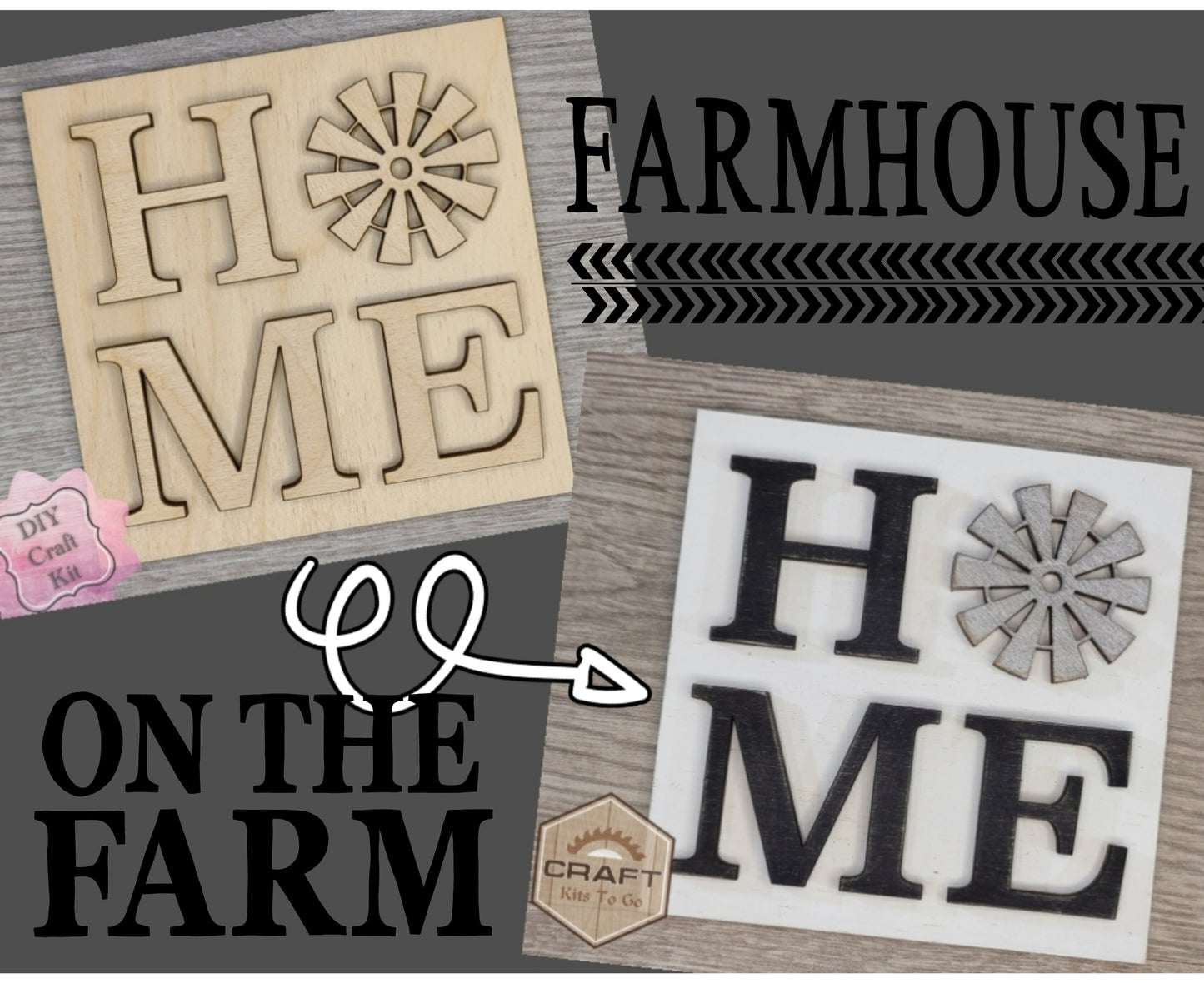 Farmhouse Sign | #2898
