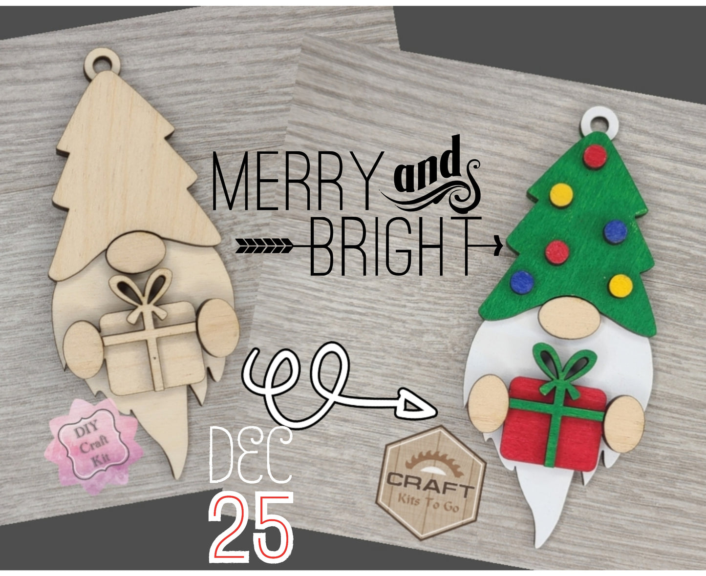 Gnome Ornament | #3339