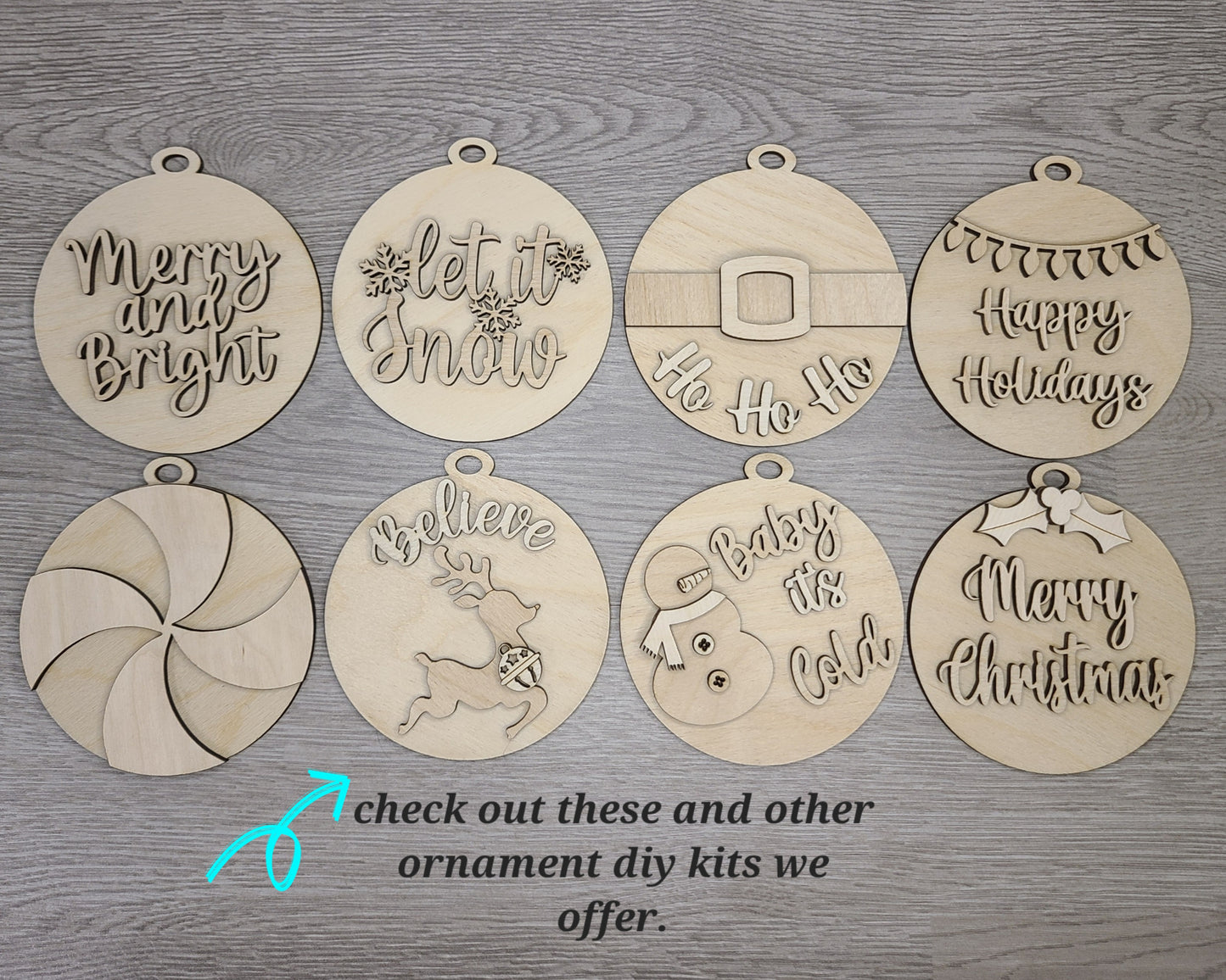 Merry Christmas Ornament | #3354