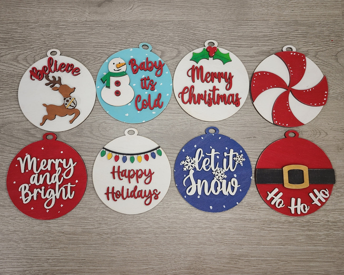 Merry Christmas Ornament | #3354