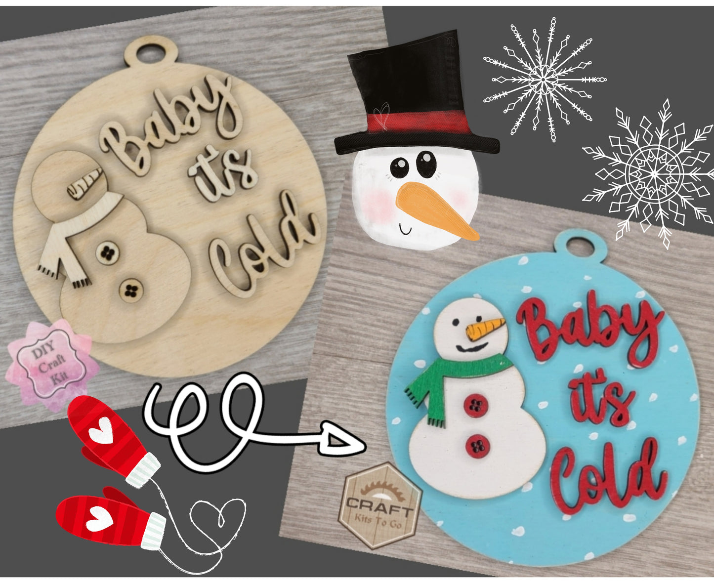 Baby its Cold Ornament | #3361