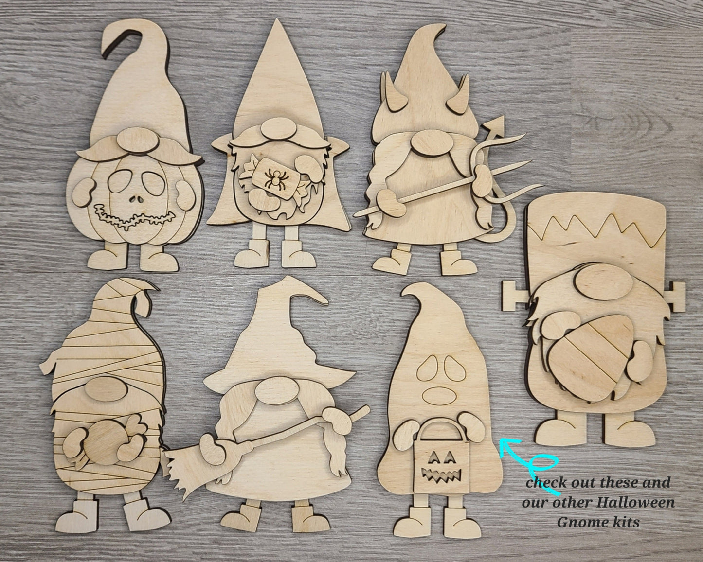 Mummy Halloween Gnome | #3351