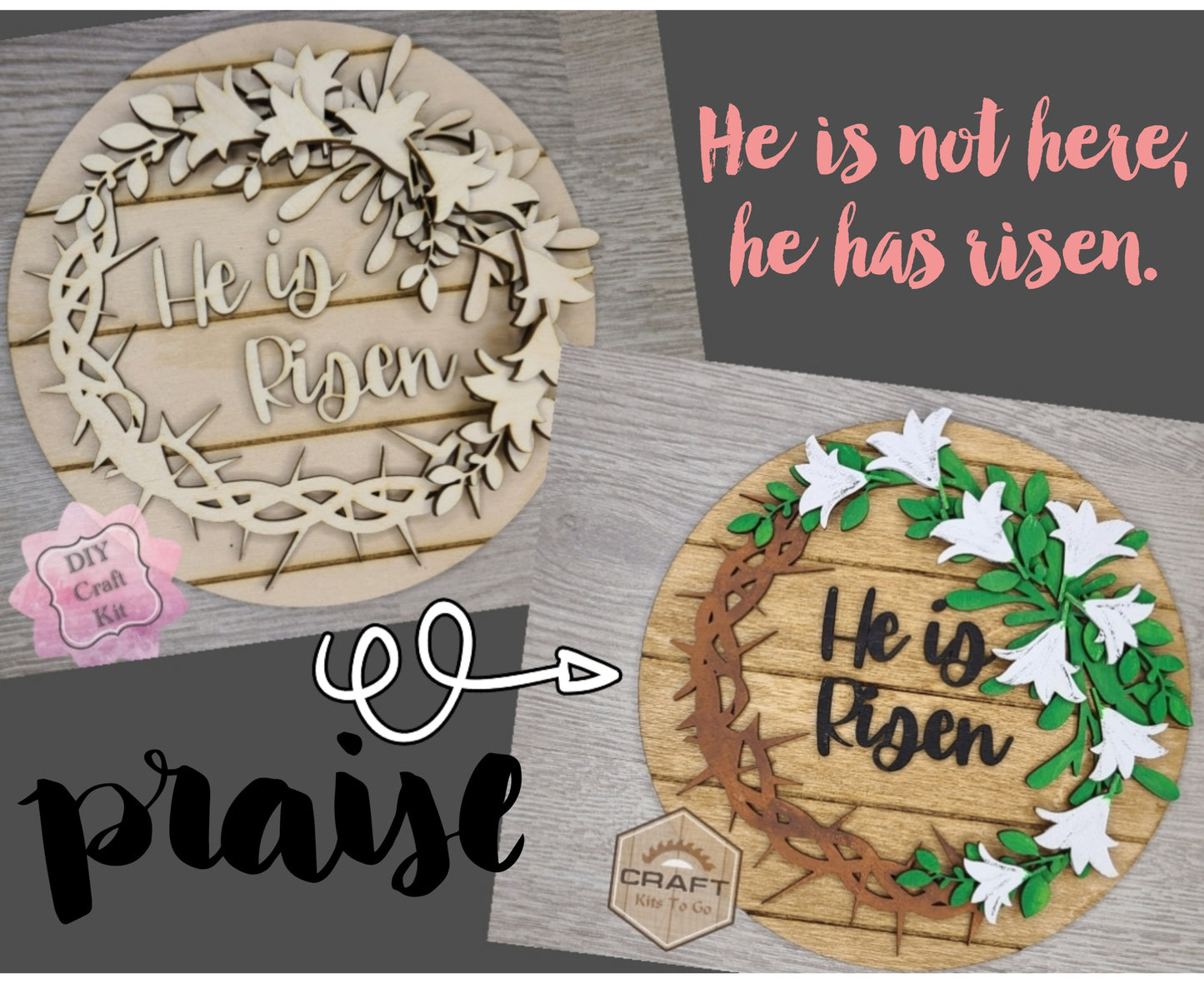 He is Risen Sign | #3421