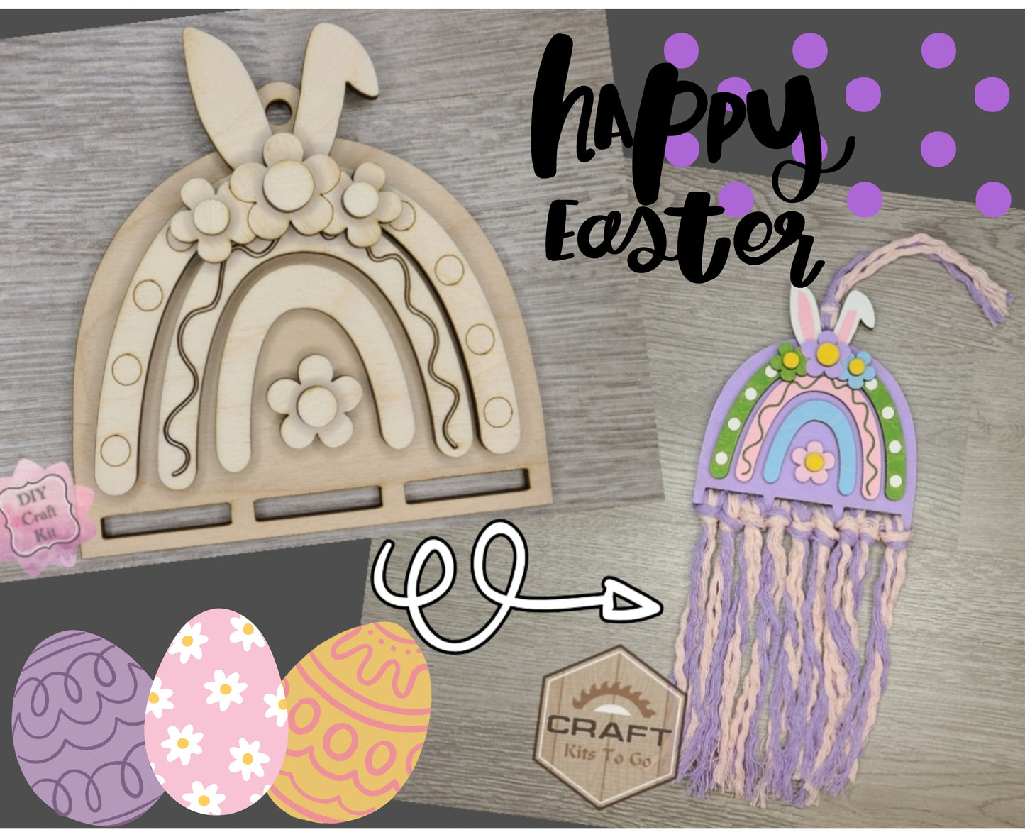 Easter Macramé Kit | #3583