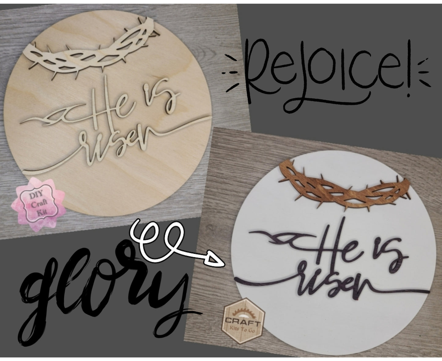 He is Risen Sign | #3282