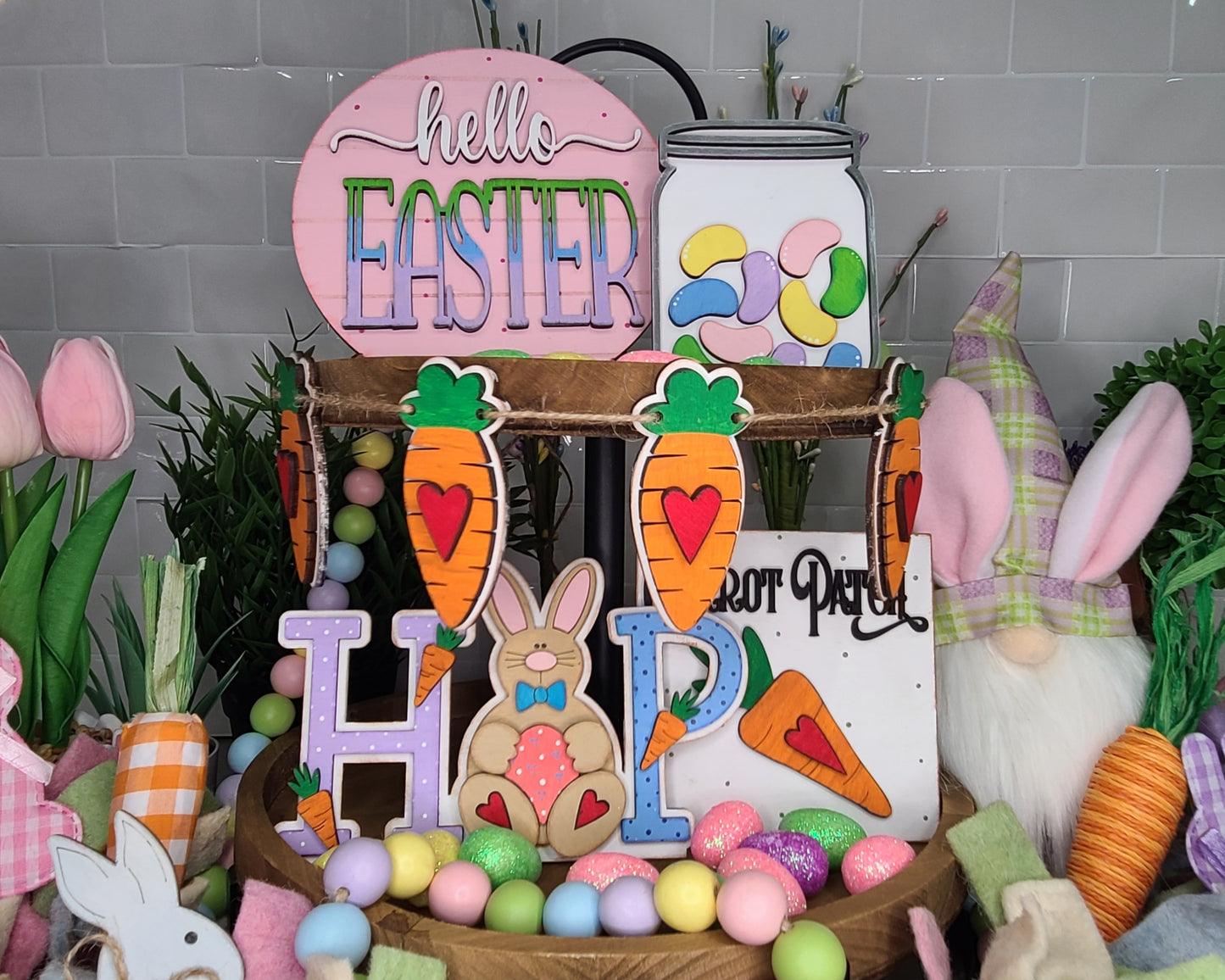 Carrot Bunting | #3622