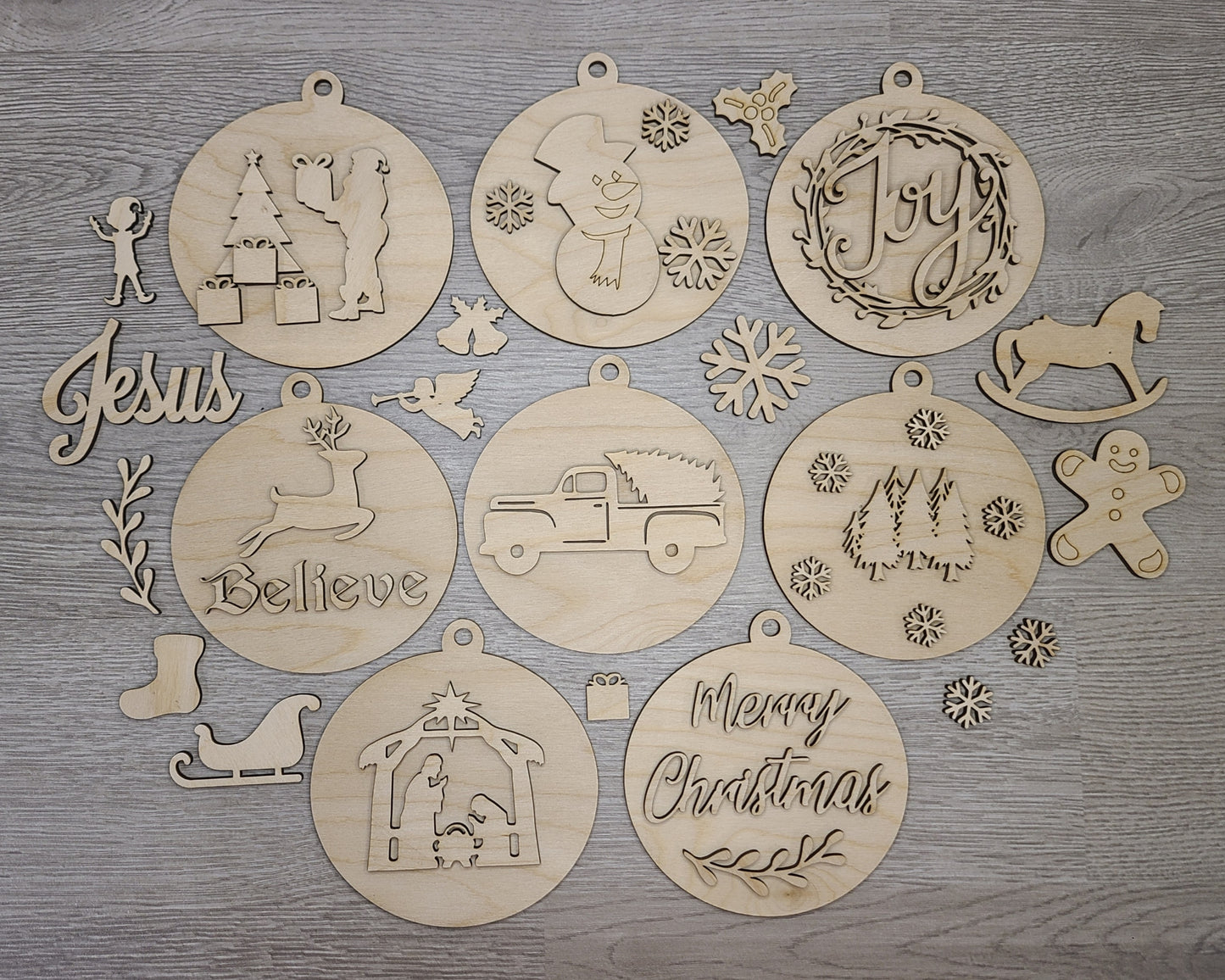 DIY Christmas Ornament Set | #2435