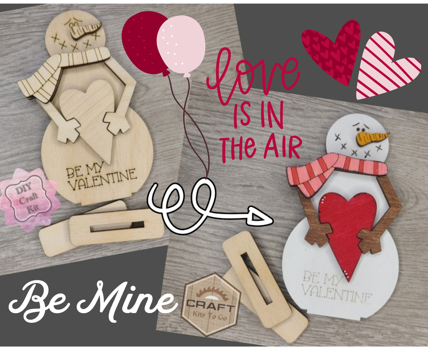 **SHOW OVERSTOCK SALE** Valentine Snowman MINI KIT | #3672