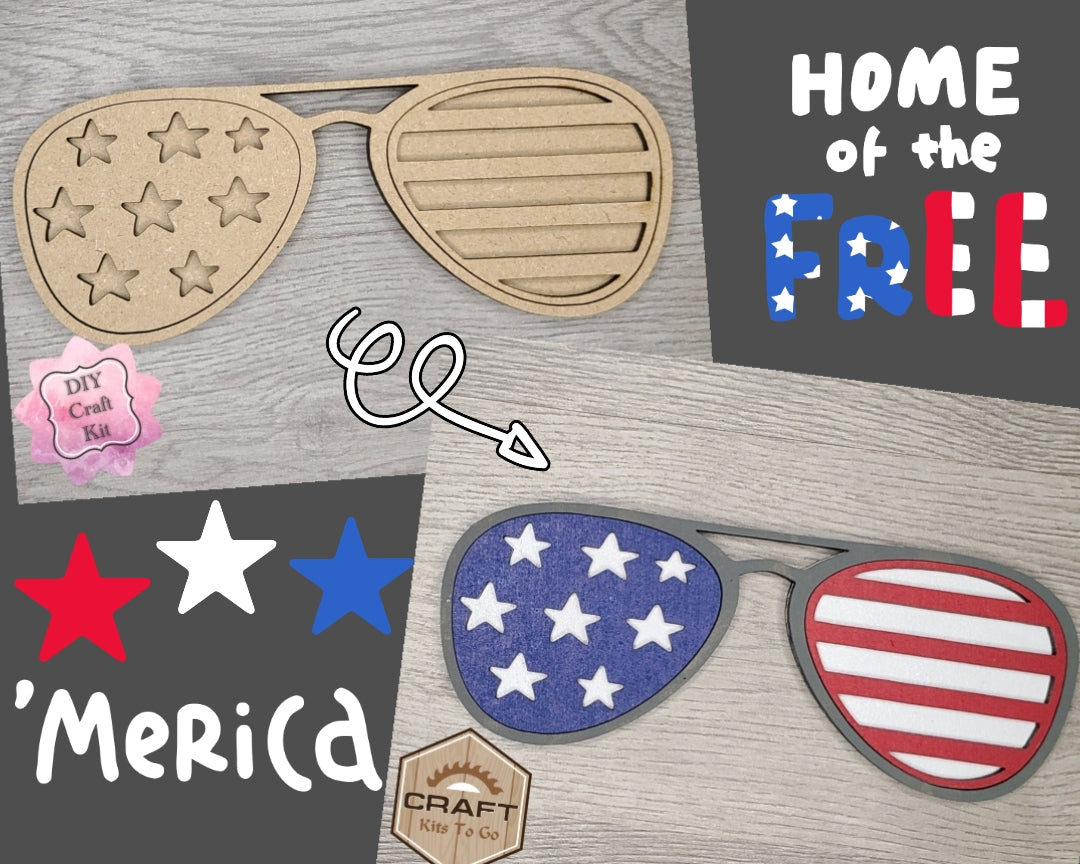Patriotic Sunglasses | #2877