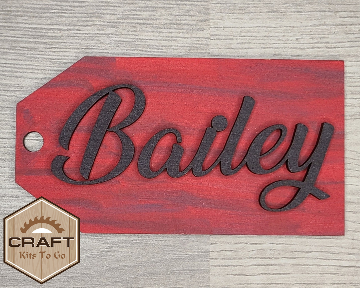 Custom Christmas Stocking Tag | #3186