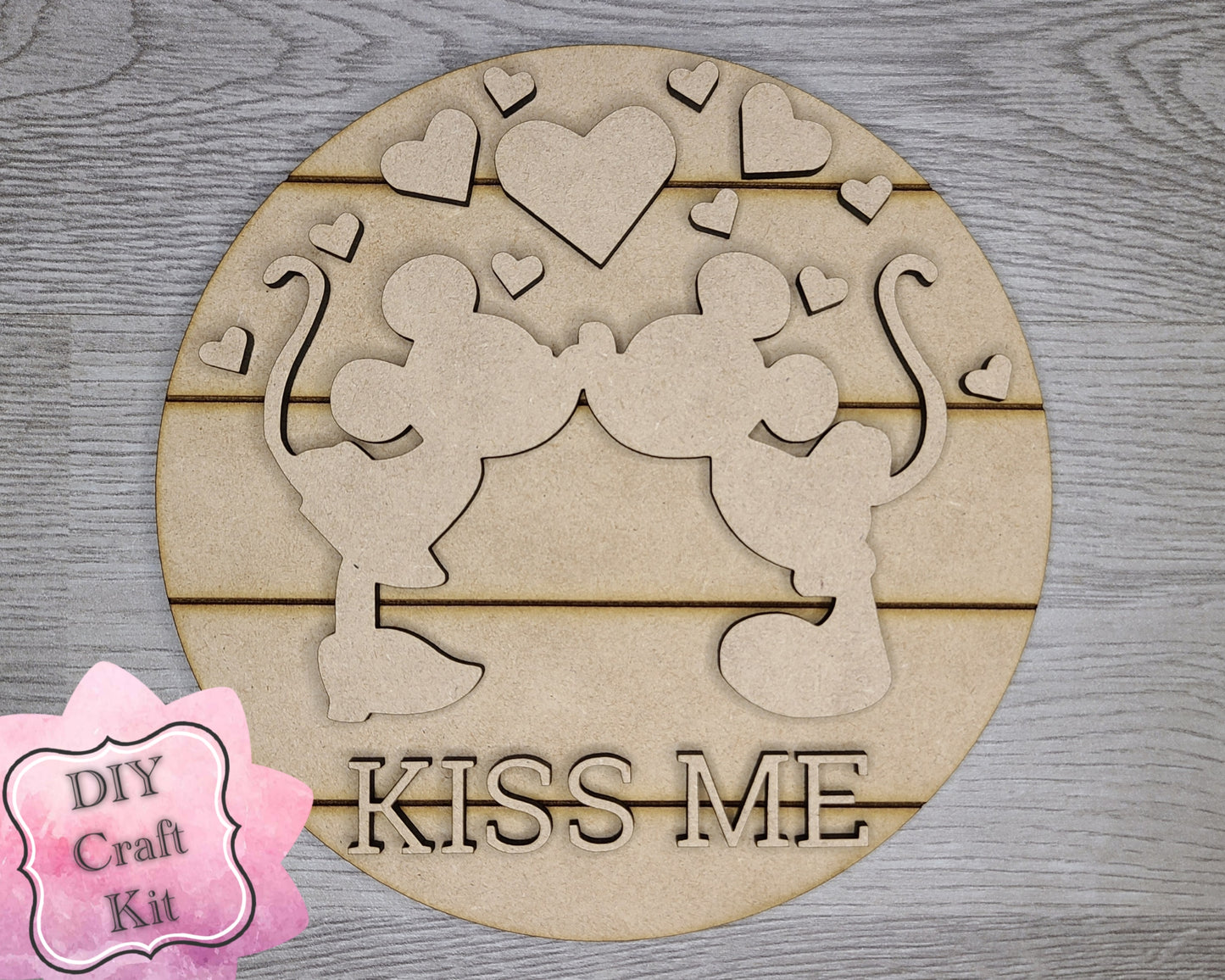 Kiss Me Sign | #3196