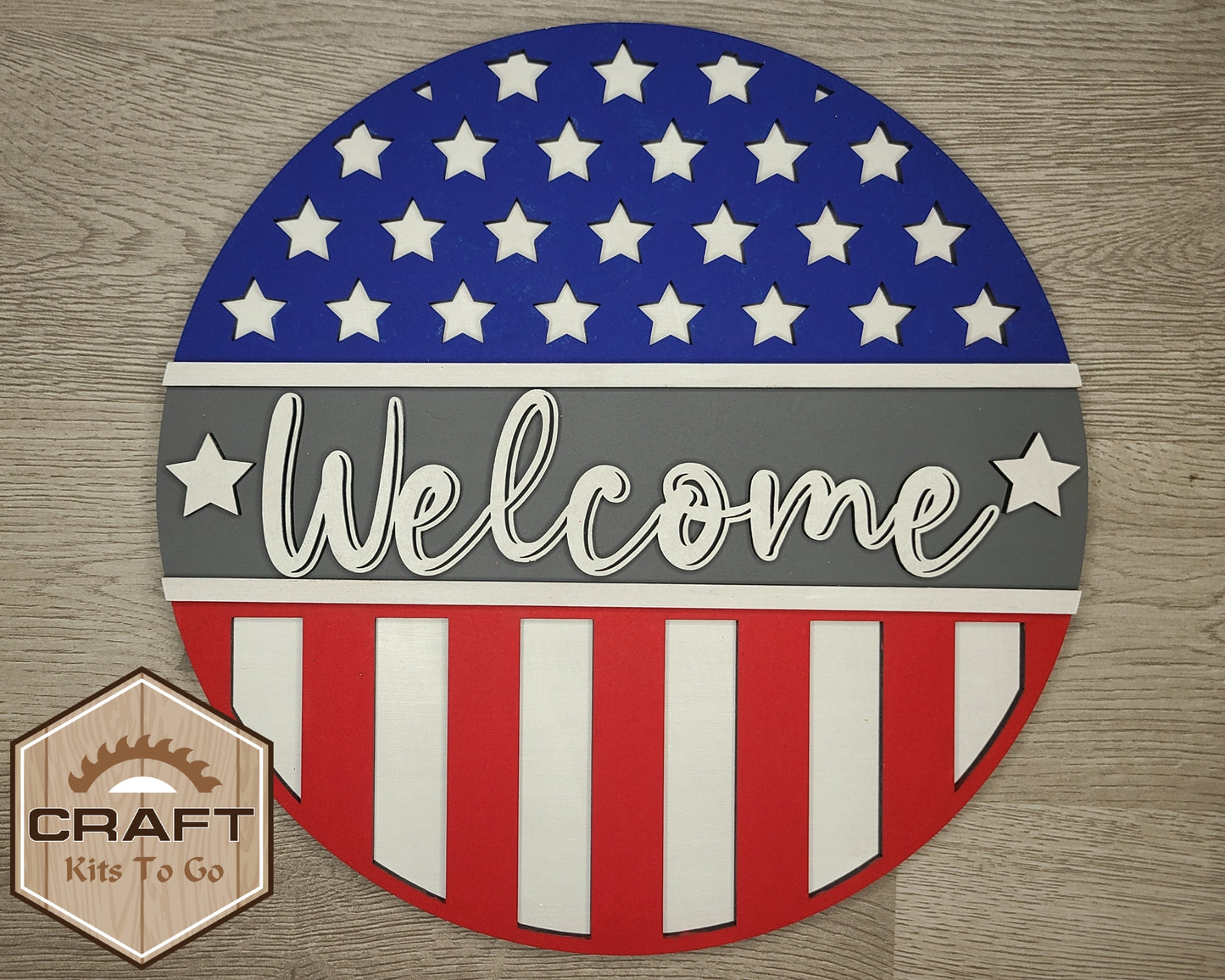 4th of July Welcome Sign | #3138