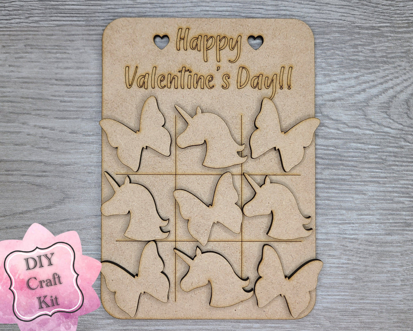 Valentine's Day Card Tick Tac Toe | #3173