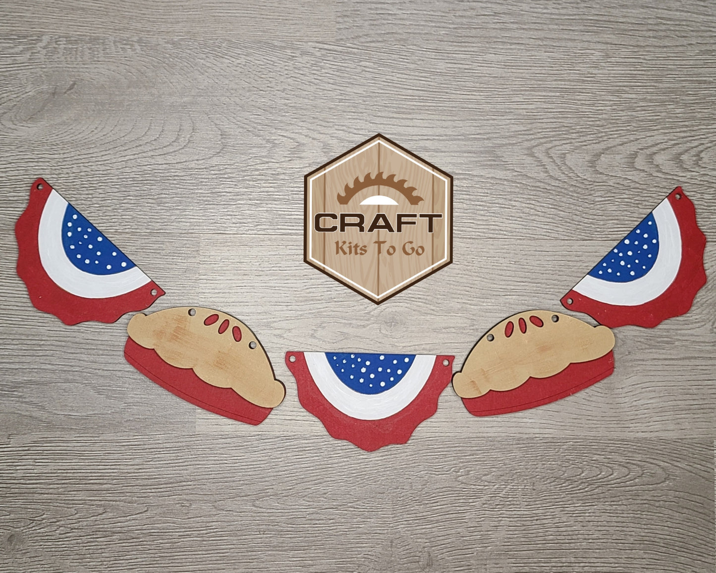 4th of July Bunting | #2638