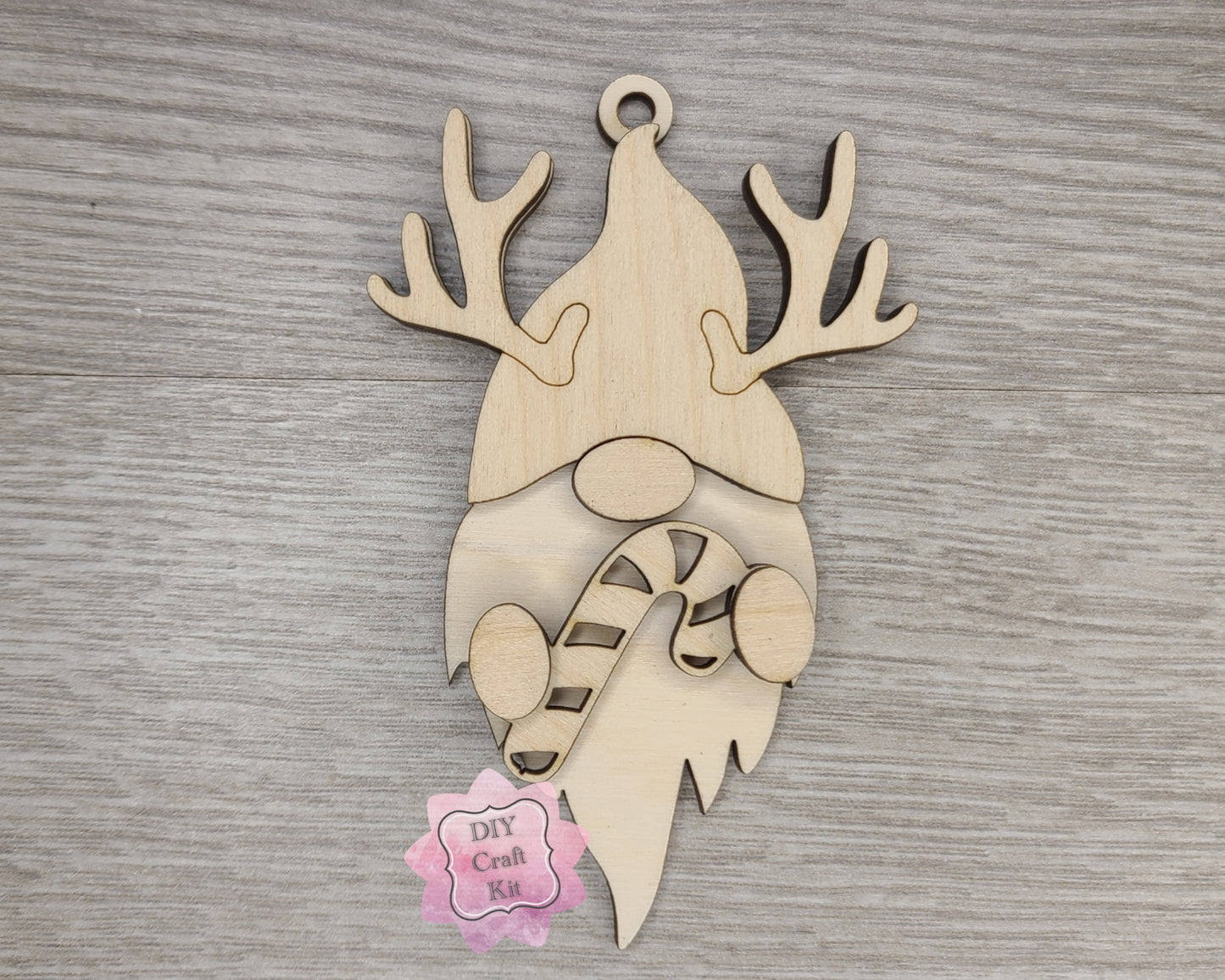 Reindeer Gnome Christmas Ornament | #3336