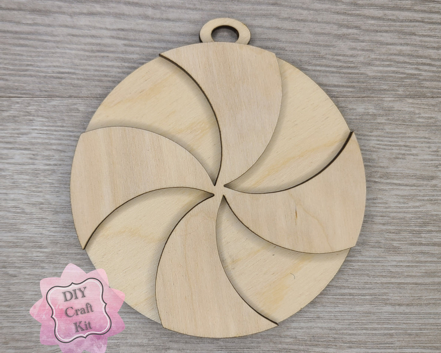 Peppermint Christmas Ornament | #3356