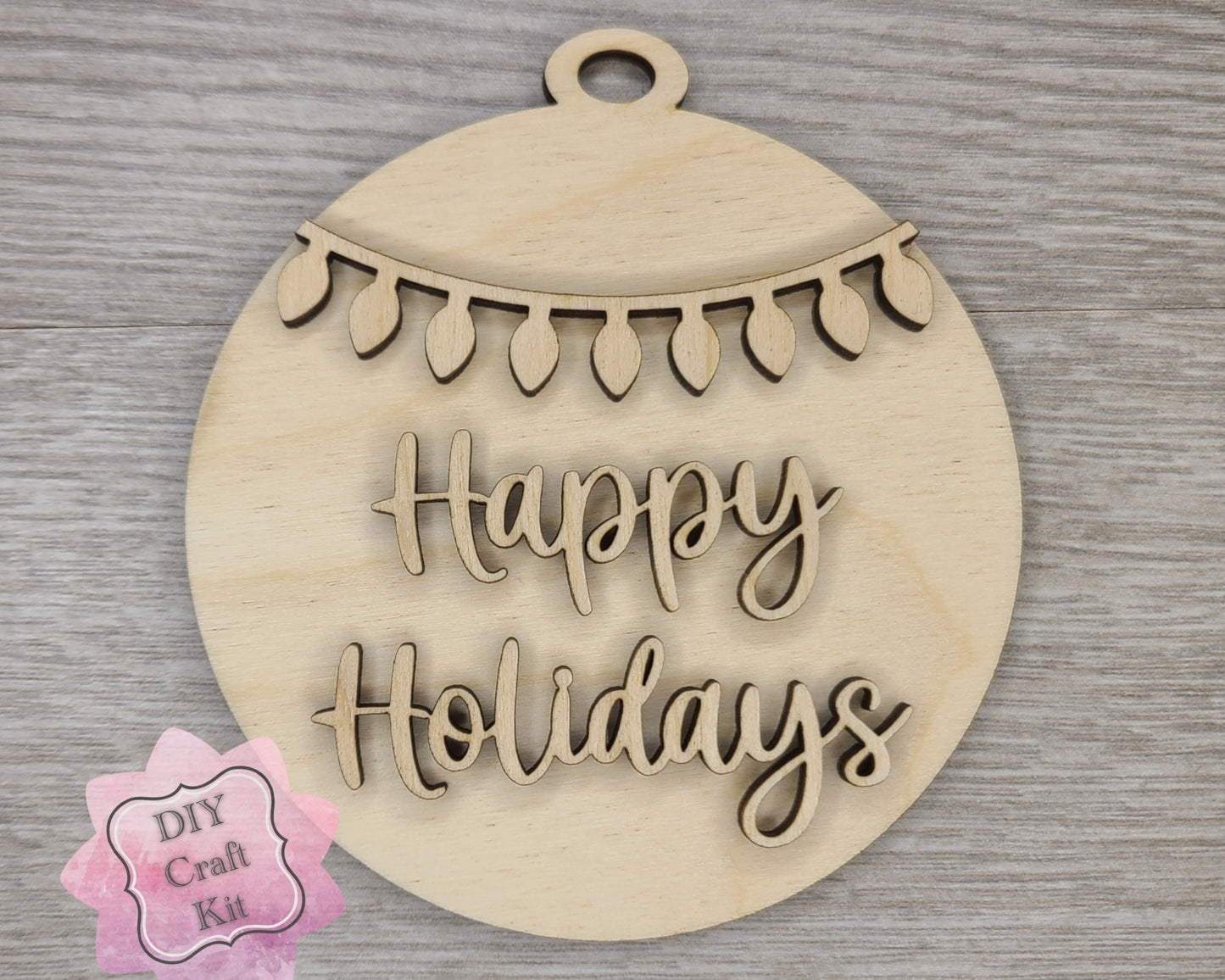 Happy Holidays Ornament | #3359