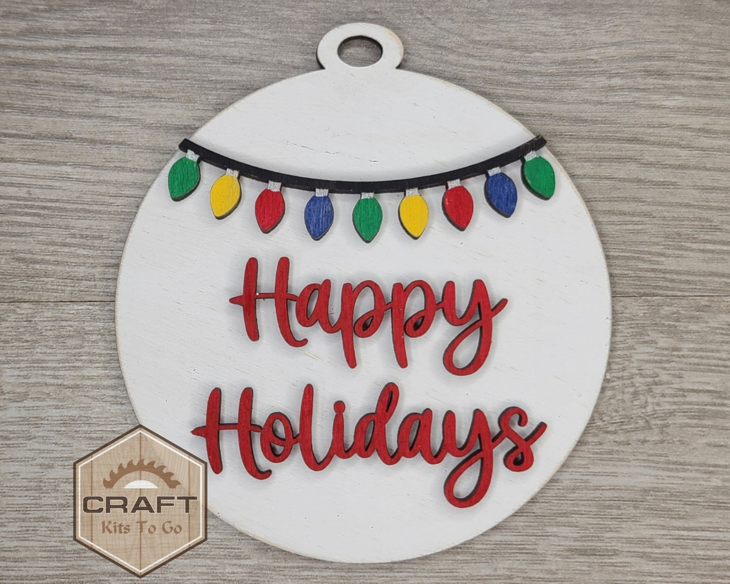 Happy Holidays Ornament | #3359