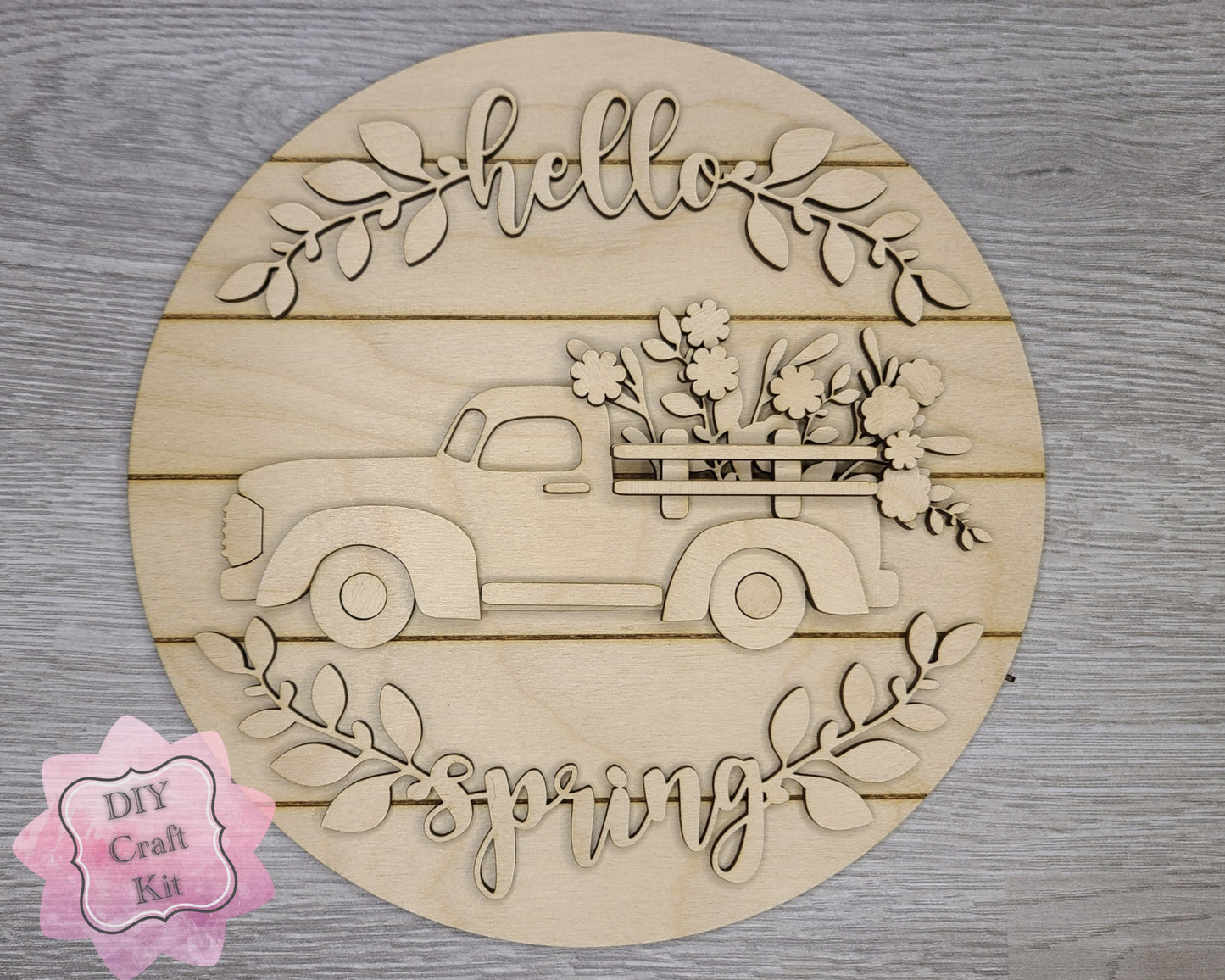 Hello Spring Truck | #3381