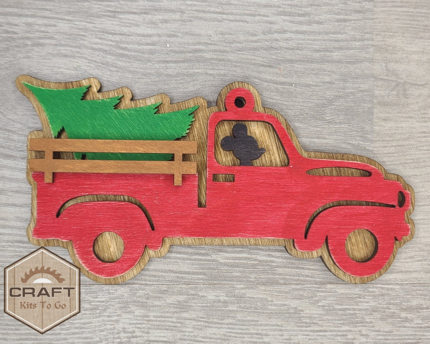 Christmas Truck Ornament | #3460