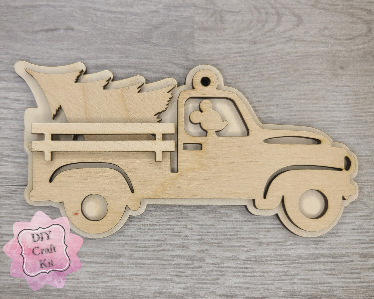 Christmas Truck Ornament | #3460
