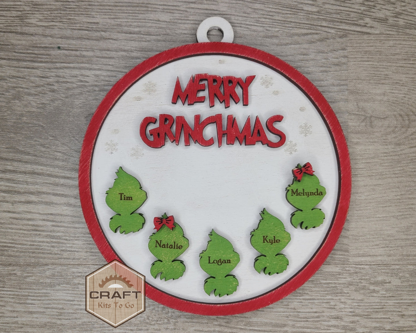Grinch Ornament | #3463