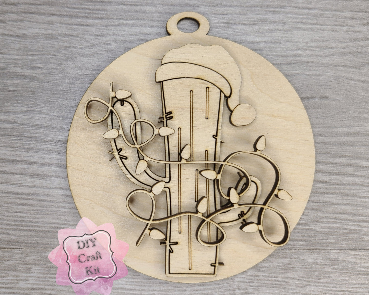 Christmas Cactus Ornament | #3593