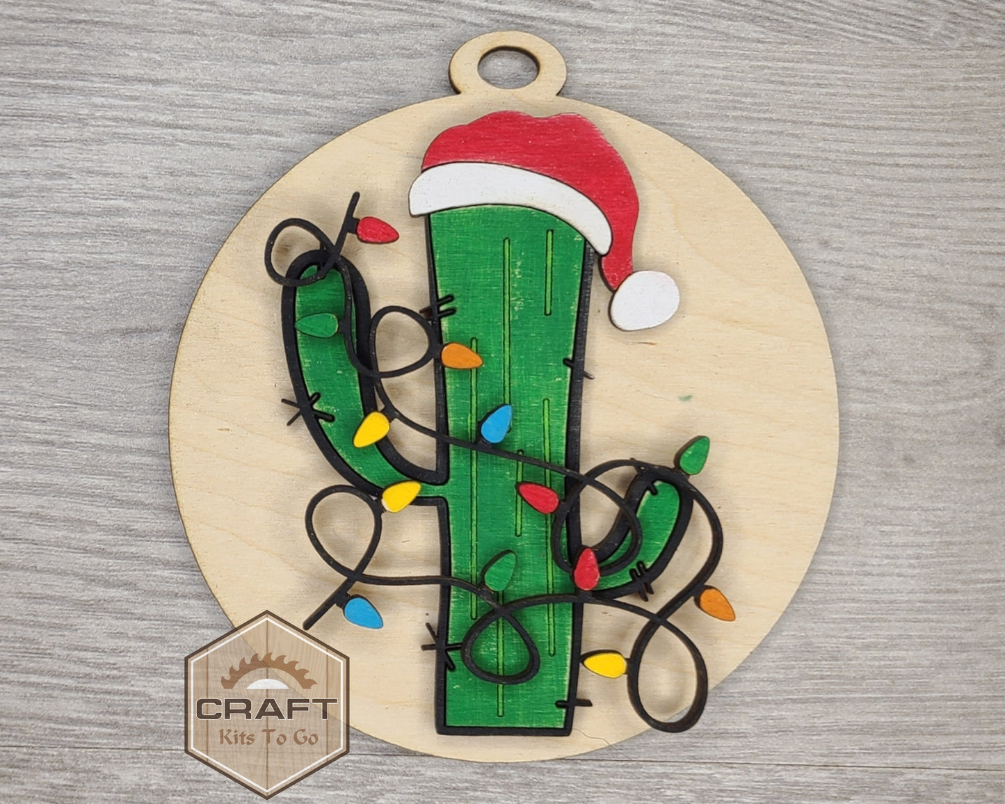 Christmas Cactus Ornament | #3593