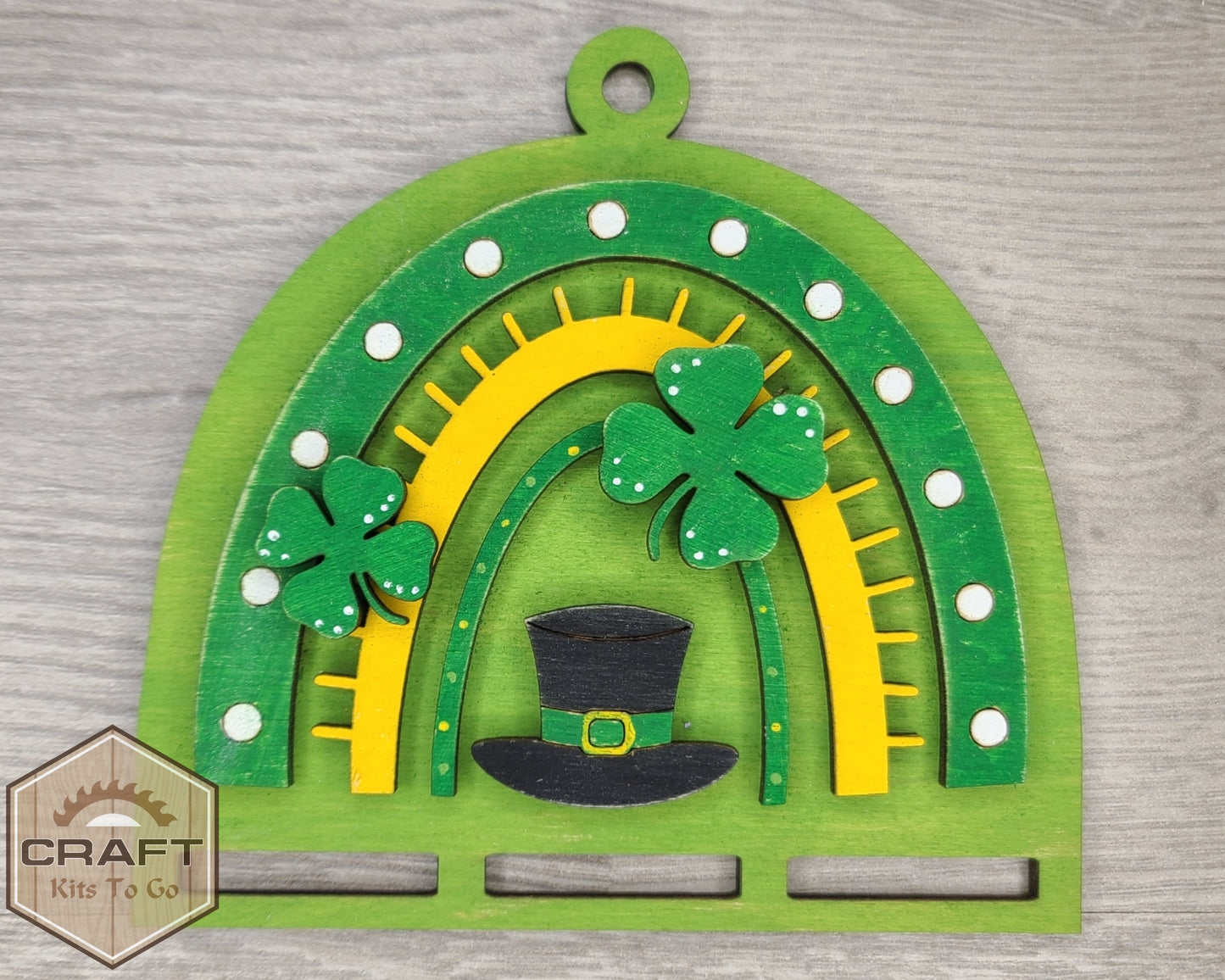 St. Patrick's Day Macramé | #3582