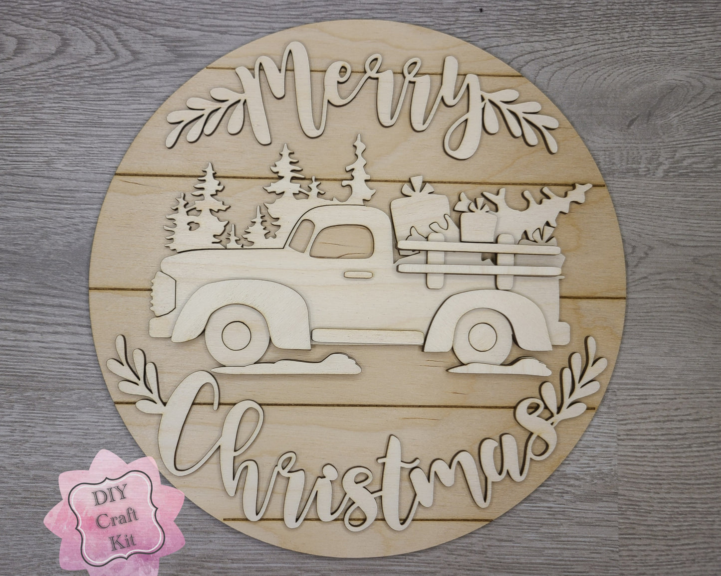 Merry Christmas Truck | #3575