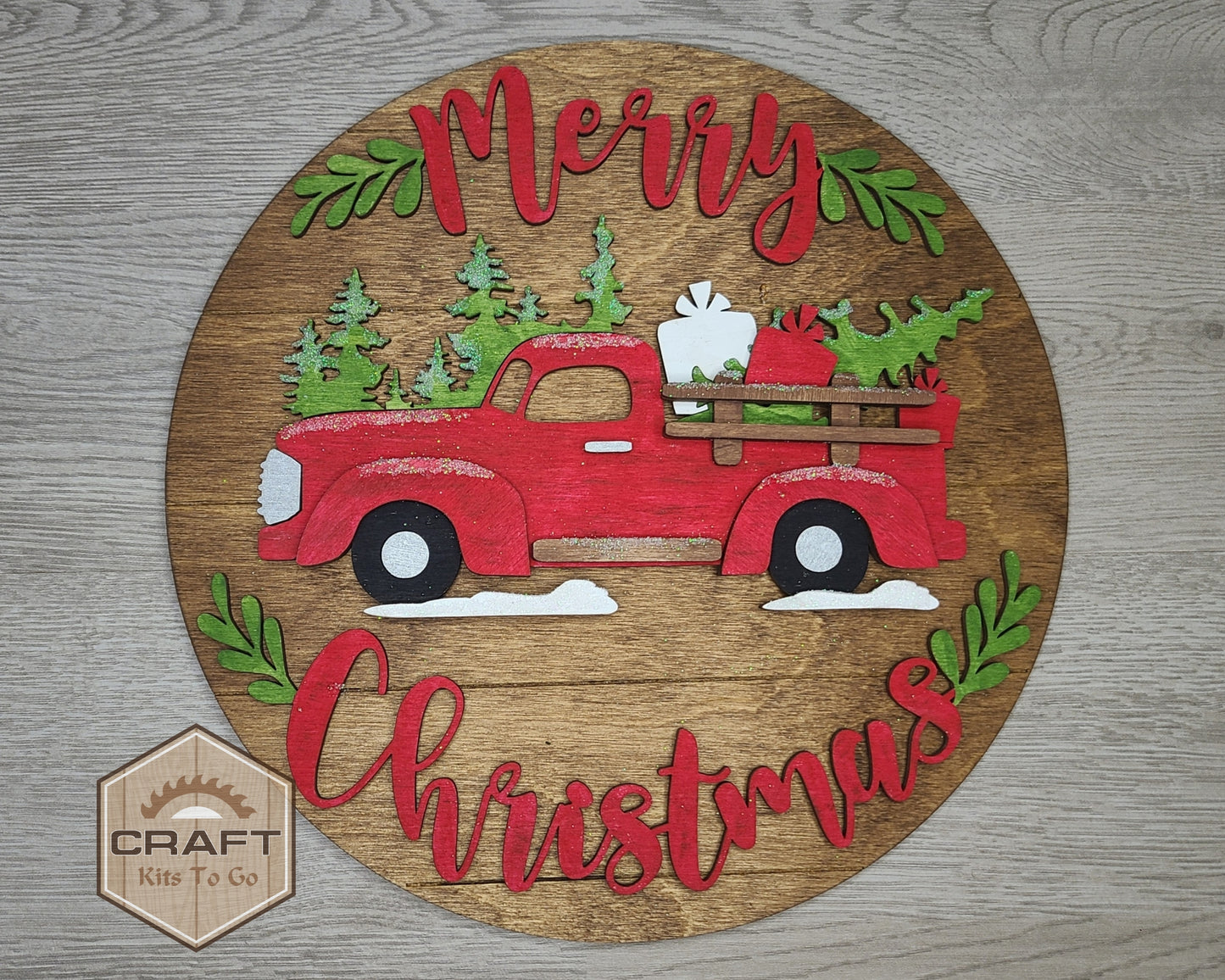 Merry Christmas Truck | #3575