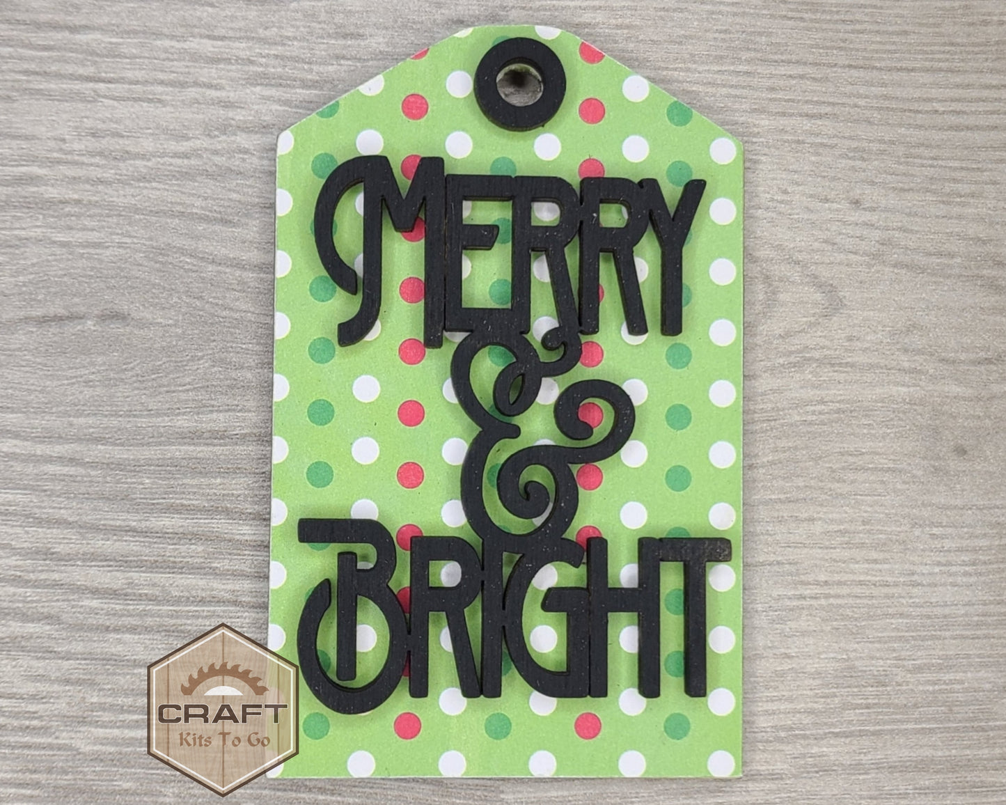Merry & Bright Tag | #3523