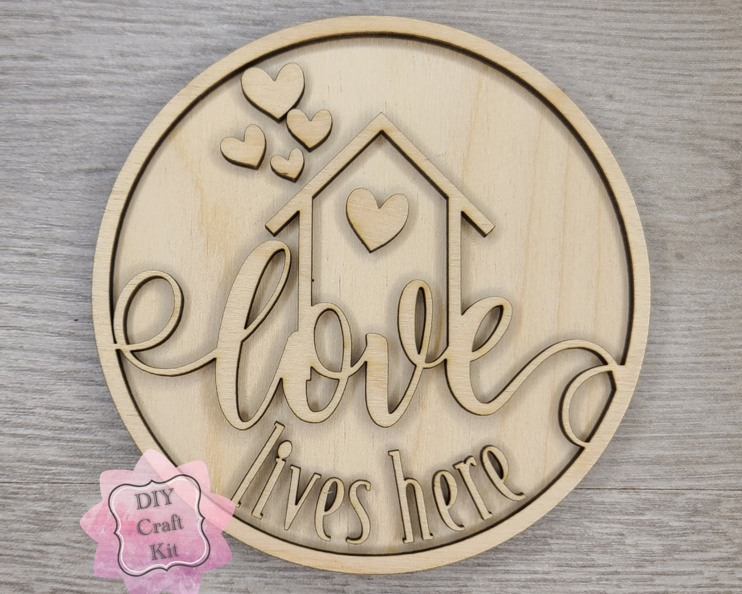 Love Lives Here Sign | #3088