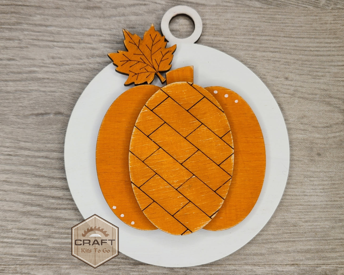 Fall Pumpkin Round | #3545