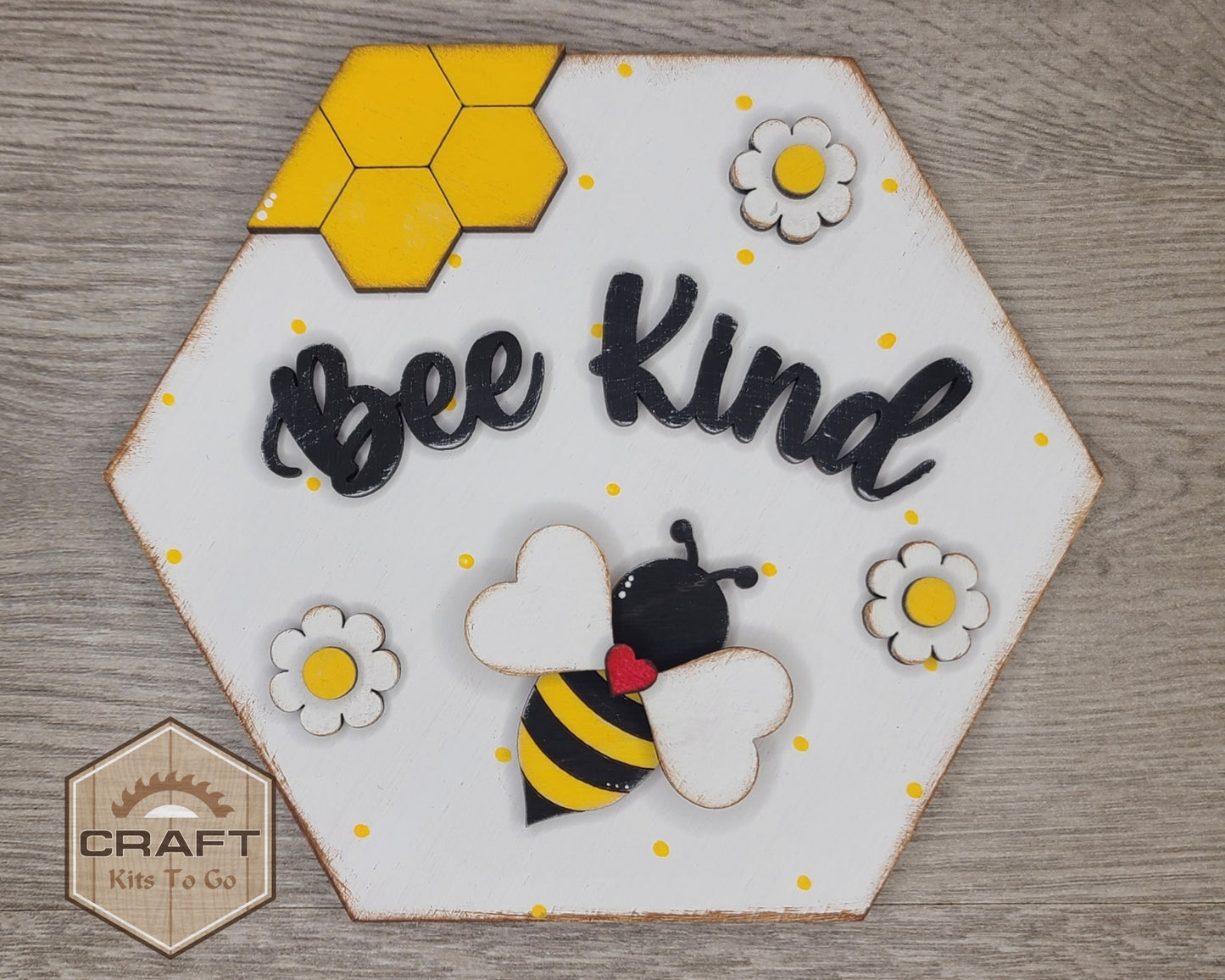 ** SHOW OVERSTOCK SALE** MINI KIT Bee Kind Sign | #3515