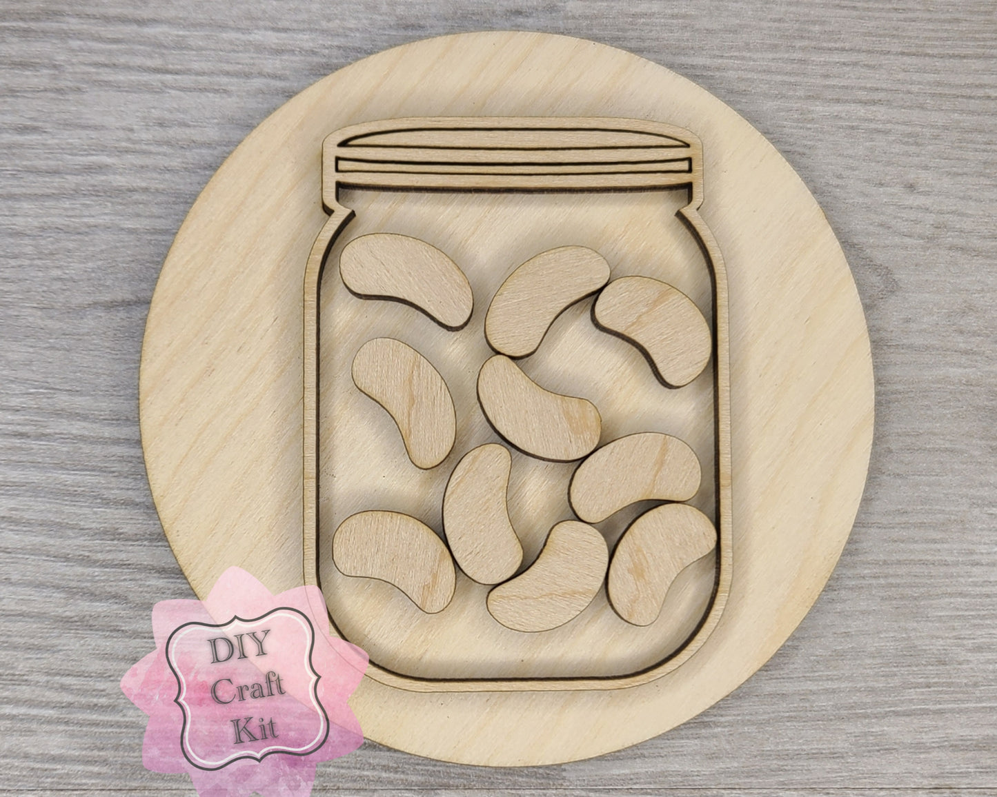 Easter Jelly Beans Jar | #3609