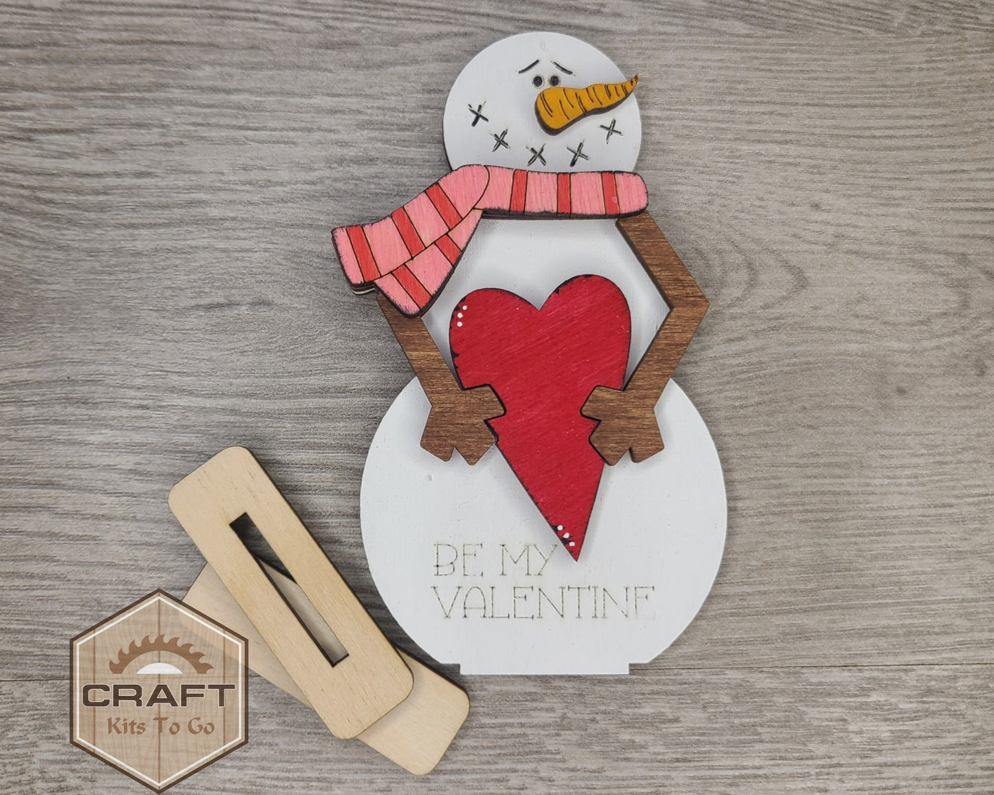 **SHOW OVERSTOCK SALE** Valentine Snowman MINI KIT | #3672