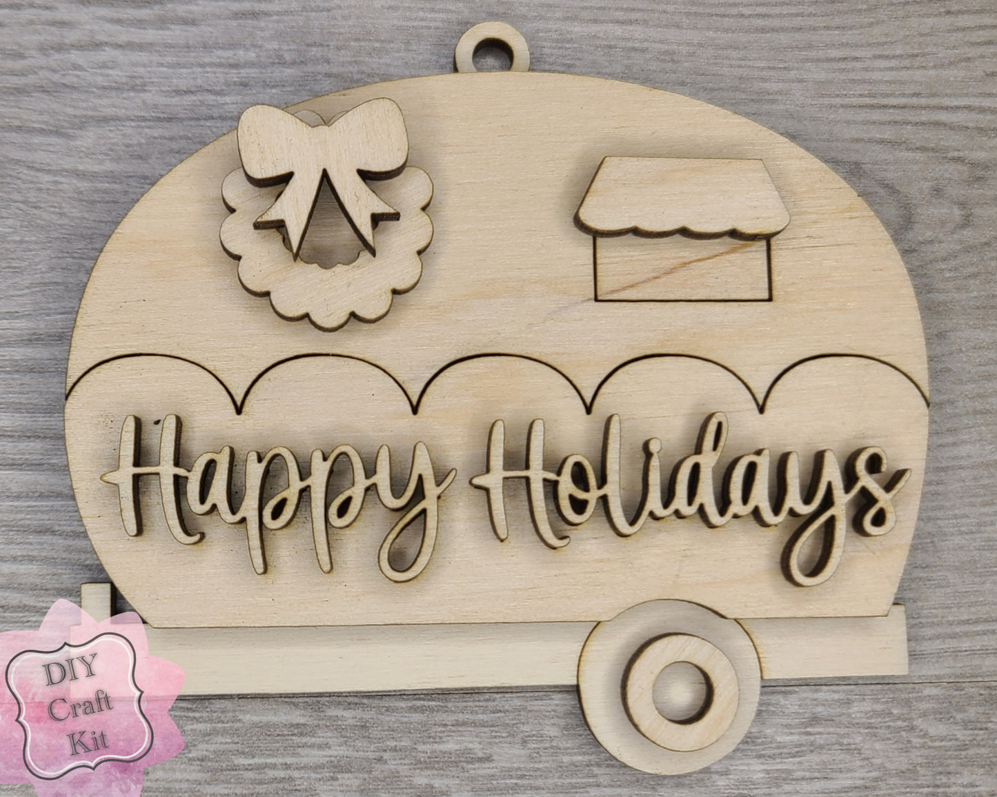 Christmas Camper Ornament | #3681