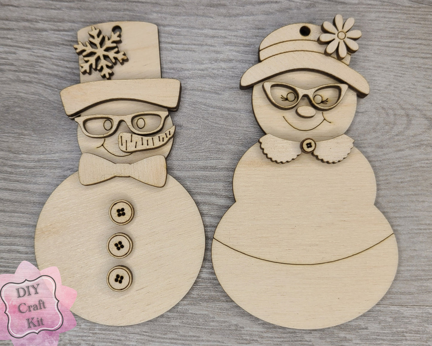 Grandma Snowman Ornament | #3673