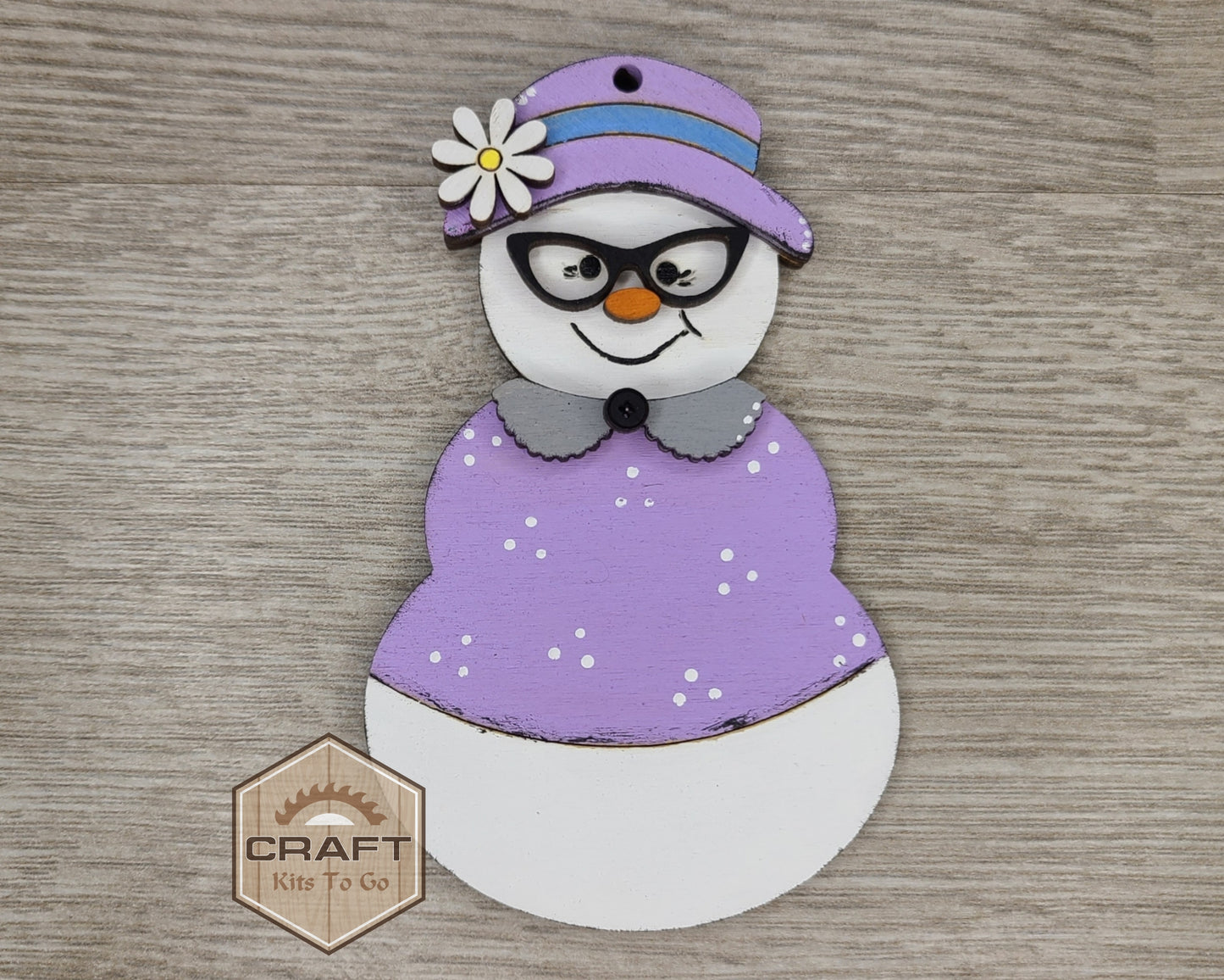 Grandma Snowman Ornament | #3673