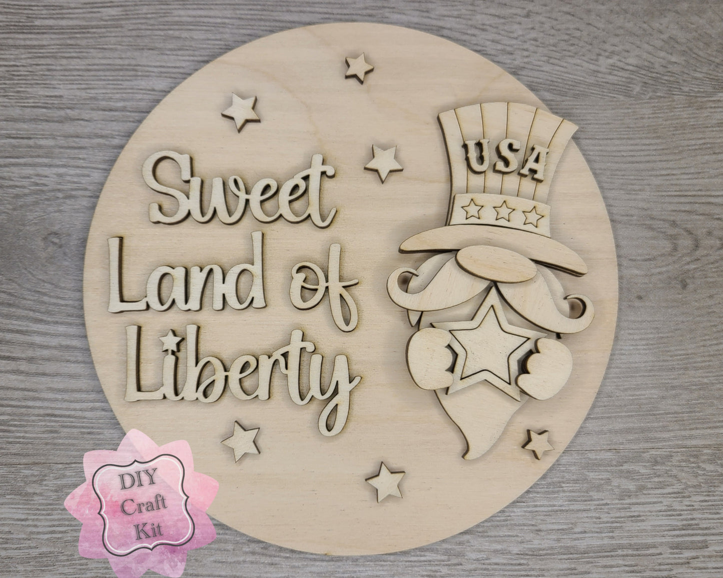 Sweet Land of Liberty Gnome | #2644