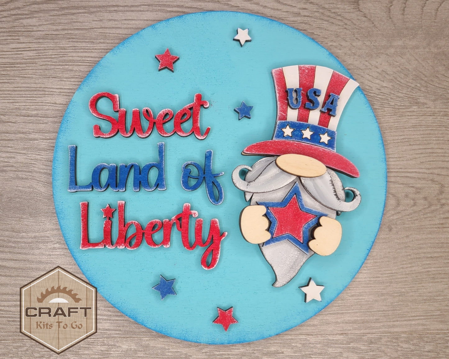 Sweet Land of Liberty Gnome | #2644