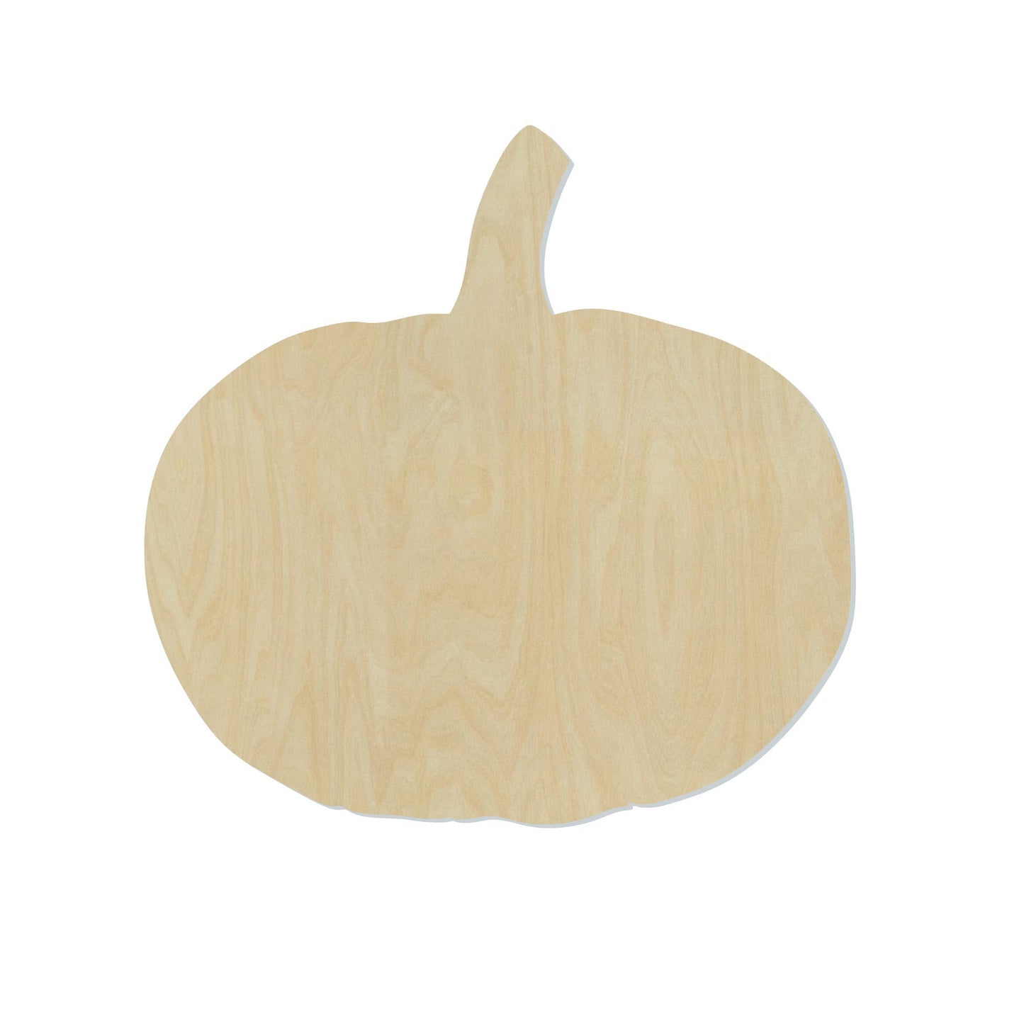 Pumpkin Wood Cutout #1023 - Multiple Sizes Available - Unfinished Wood Cutout Shapes