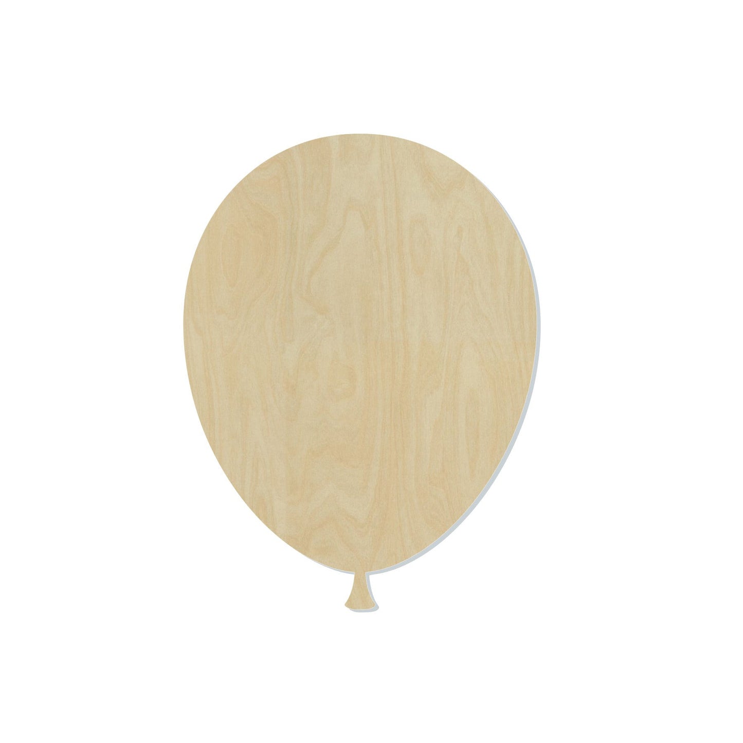 Balloon Wood Cutout #1042 - Multiple Sizes Available - Unfinished Wood Cutout Shapes