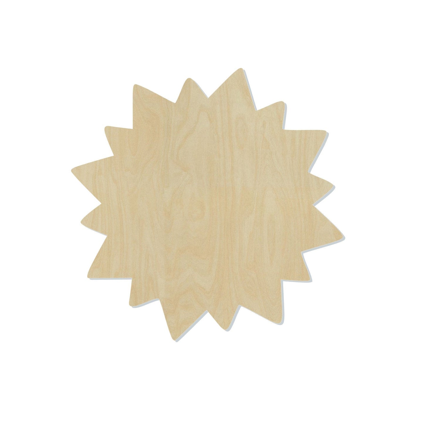Pow blank pow outline pow cutout #1085 - Multiple Sizes Available - Unfinished Wood Cutout Shapes