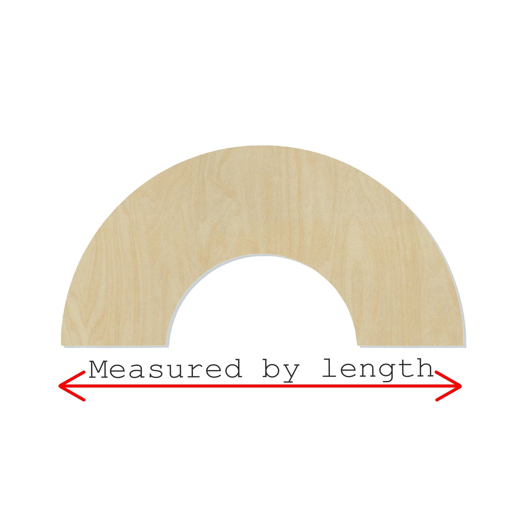 Rainbow Blank rainbow cutout natures beauty colorful #1088 - Multiple Sizes Available - Unfinished Wood Cutout Shapes
