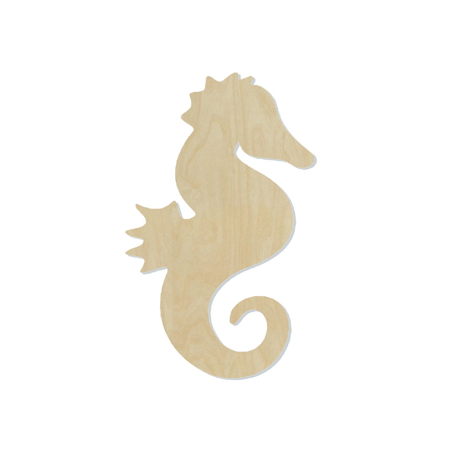 Sea Horse Blank Sea animals Sea horse cutout ocean #1091 - Multiple Sizes Available - Unfinished Wood Cutout Shapes